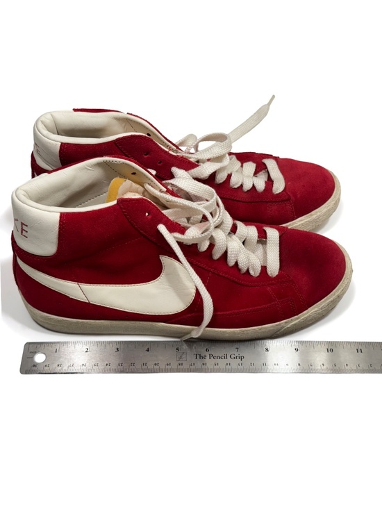 Nike Blazer Mid \'77 Vintage Gym Red Sail Suede Retro Sneakers - Men’s Size 9.5 main image 5